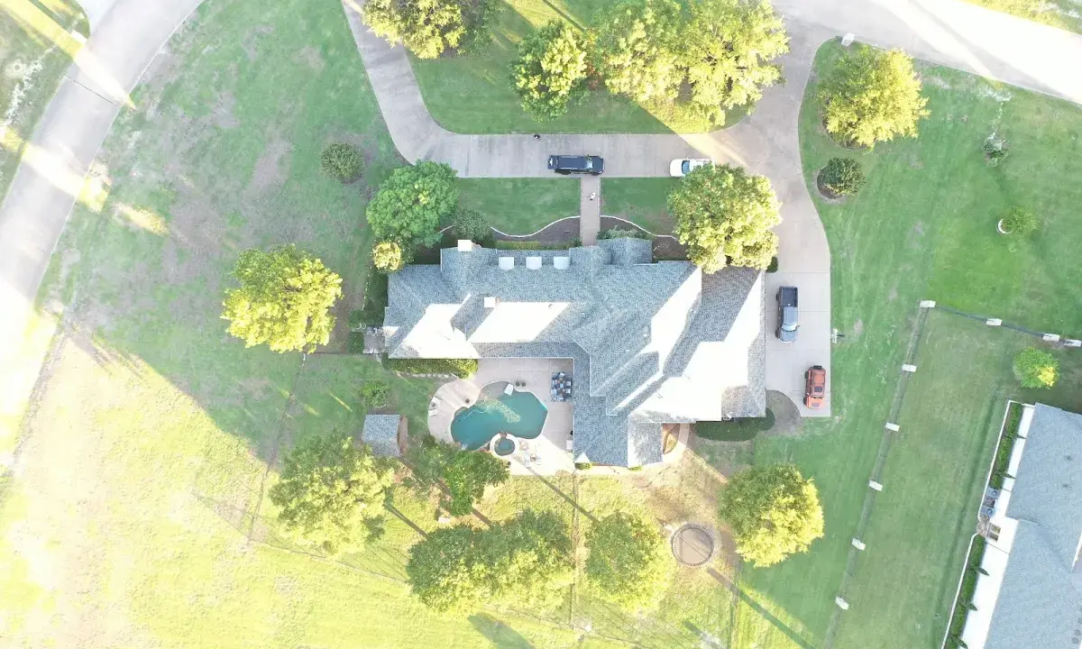 New shingle roof installation on a home in Forest City